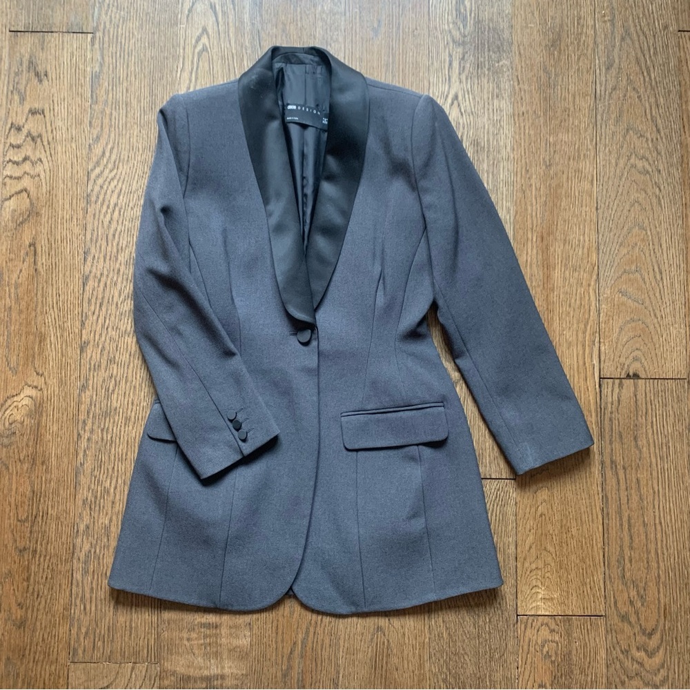 ASOS | Grey Hourglass Blazer | Size 4